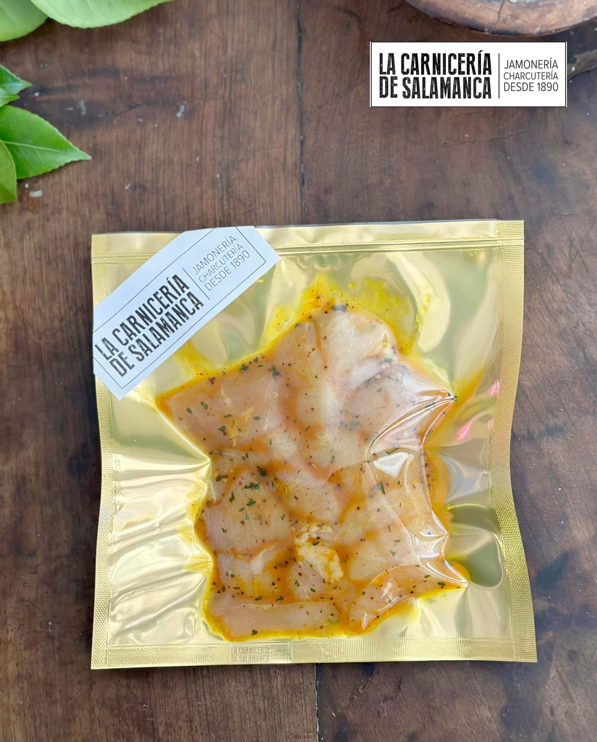 Pechuga de pollo a la mostaza y miel disponible para comprar online en nuestra carnicería, dónde encontrarás todo tipo de carne para envío a domicilio.