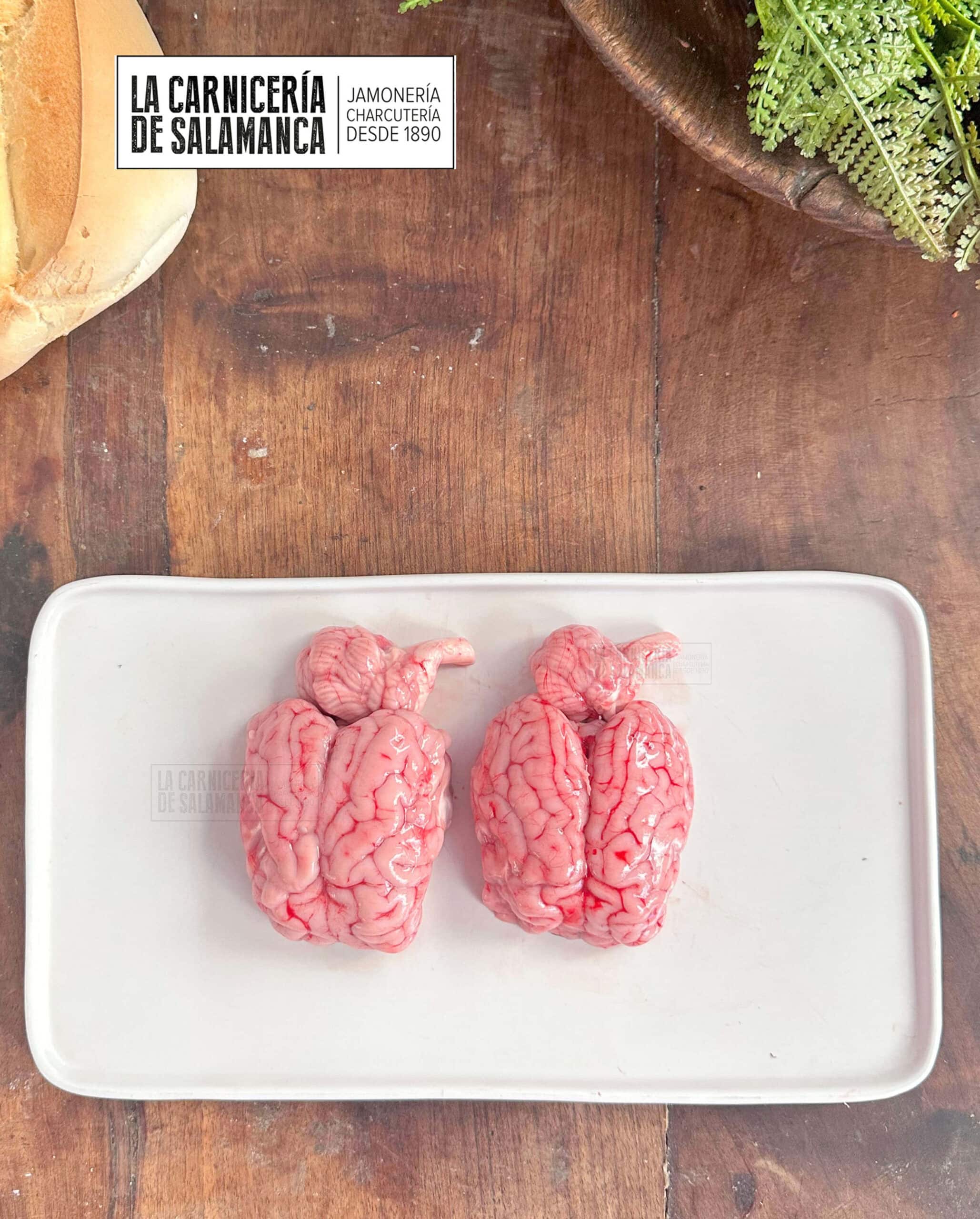 Sesos de cordero detalle, sesos de cordero lechal disponibles para comprar online