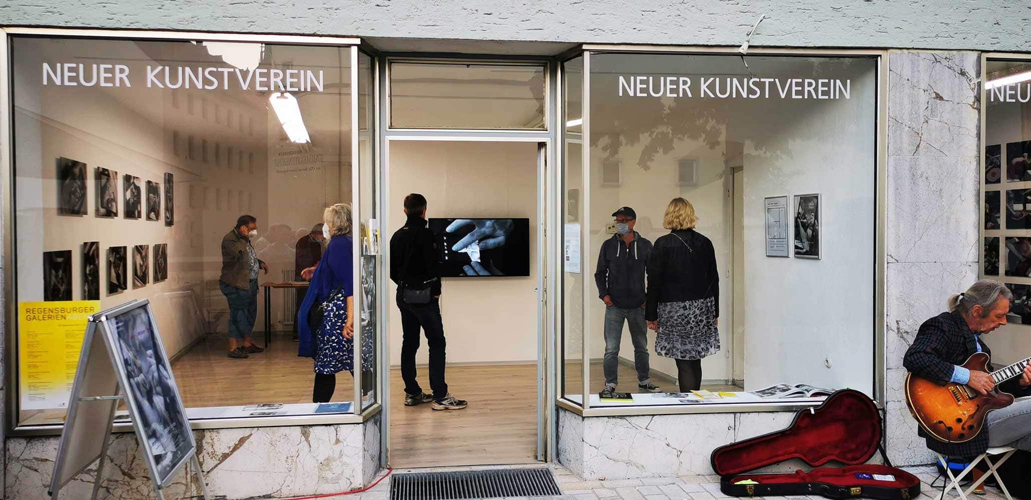 Myriam Thyes - Close-up, Neuer Kunstverein Regensburg, 18.09. - 17.10. 2021. © Foto: Michael Staab. Myriam Thyes - Close-up, Neuer Kunstverein Regensburg, 18.09. - 17.10. 2021. © Foto: Michael Staab.