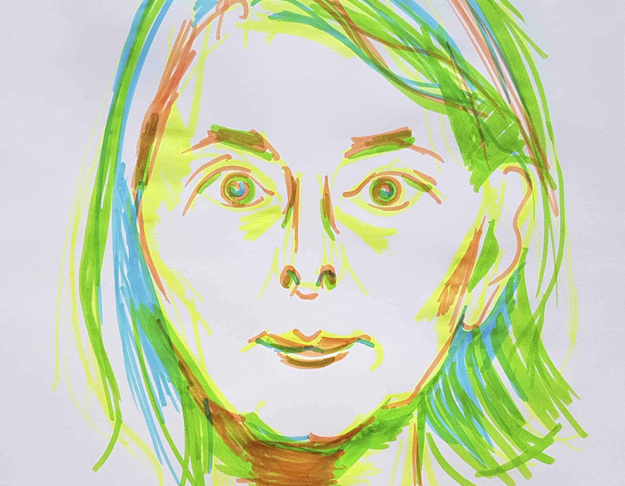 Portraits + Texte über Myriam Thyes