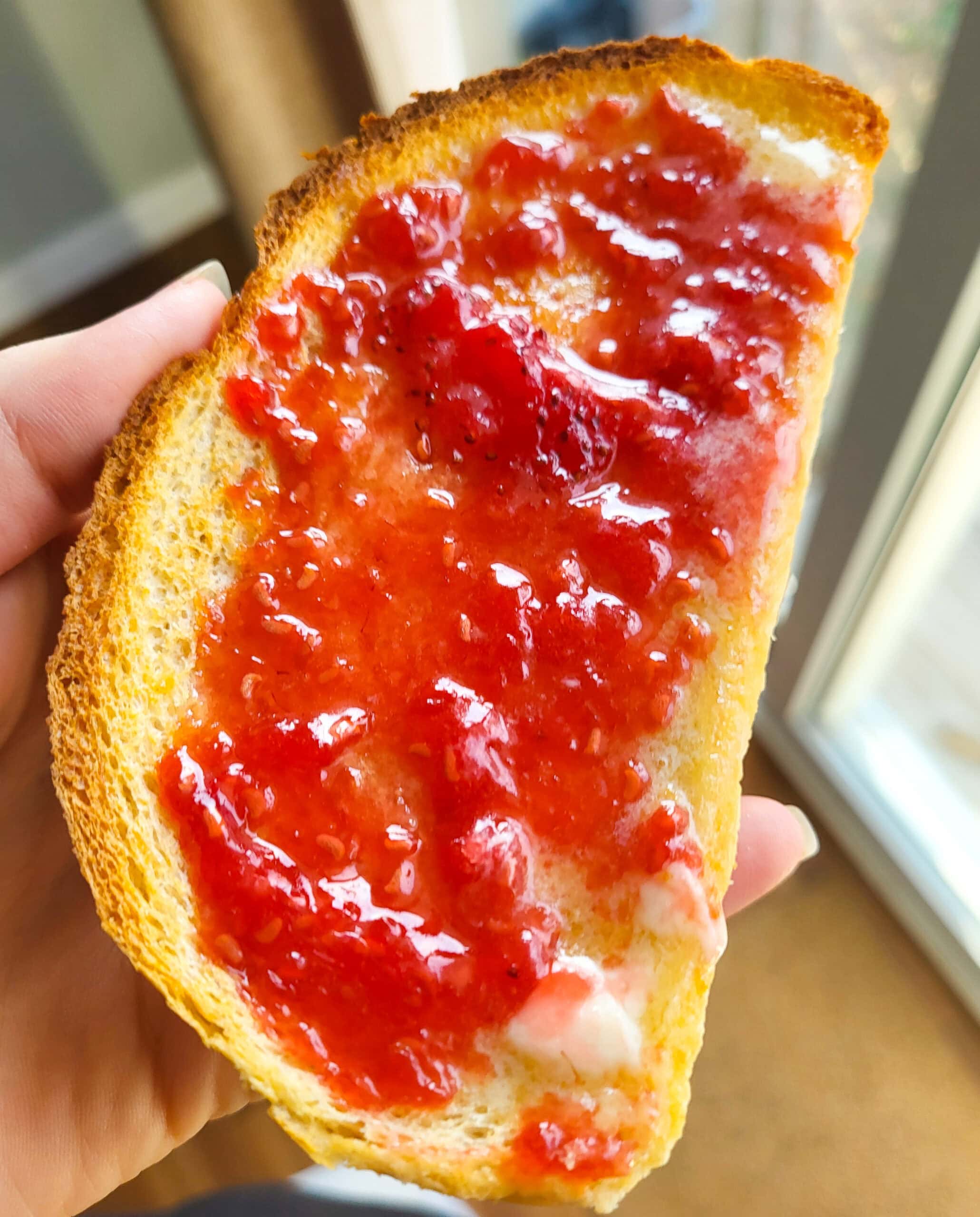 Homemade Strawberry Raspberry Jam-No Pectin Required