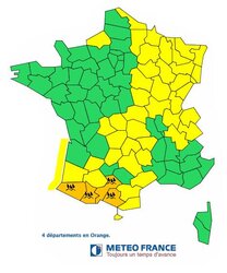 Pluies Inondations : les Hautes-Pyrénées en alerte orange