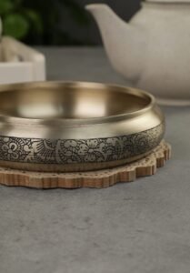 Bronze Bowl | Kansa Bela | Kansa Chola | Srikhand Bowl. 500 ml Capacity
