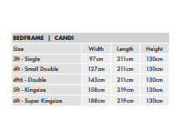 Candi Luxury Bed Frame - Image 2