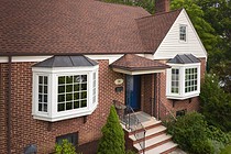 GAF Timberline HDZ Hickory shingle roof in Woonsocket