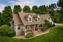 GAF Timberline HDZ Shakewood shingle roof in Woonsocket