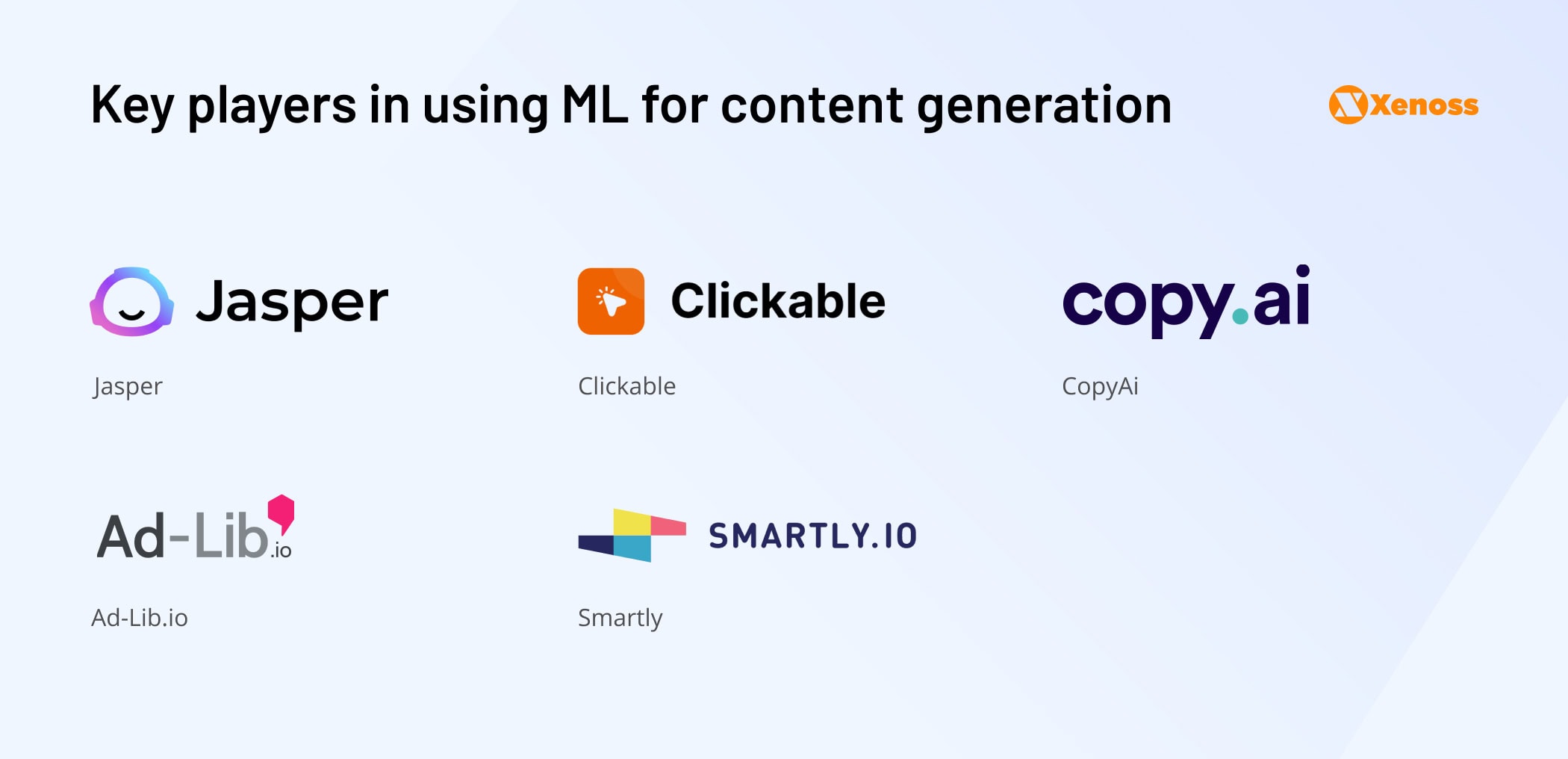 Key applications of machine learning models for content generation tools