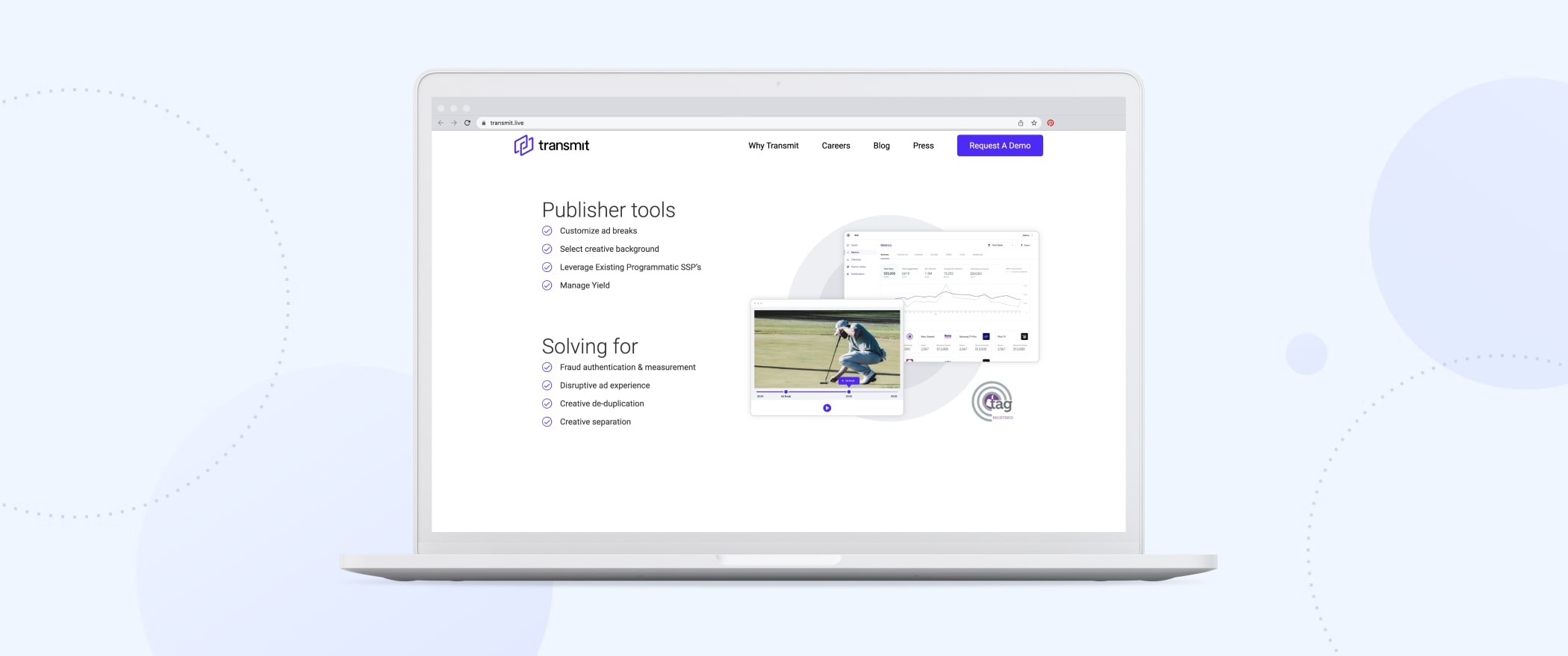 Transmit-Adtech startup