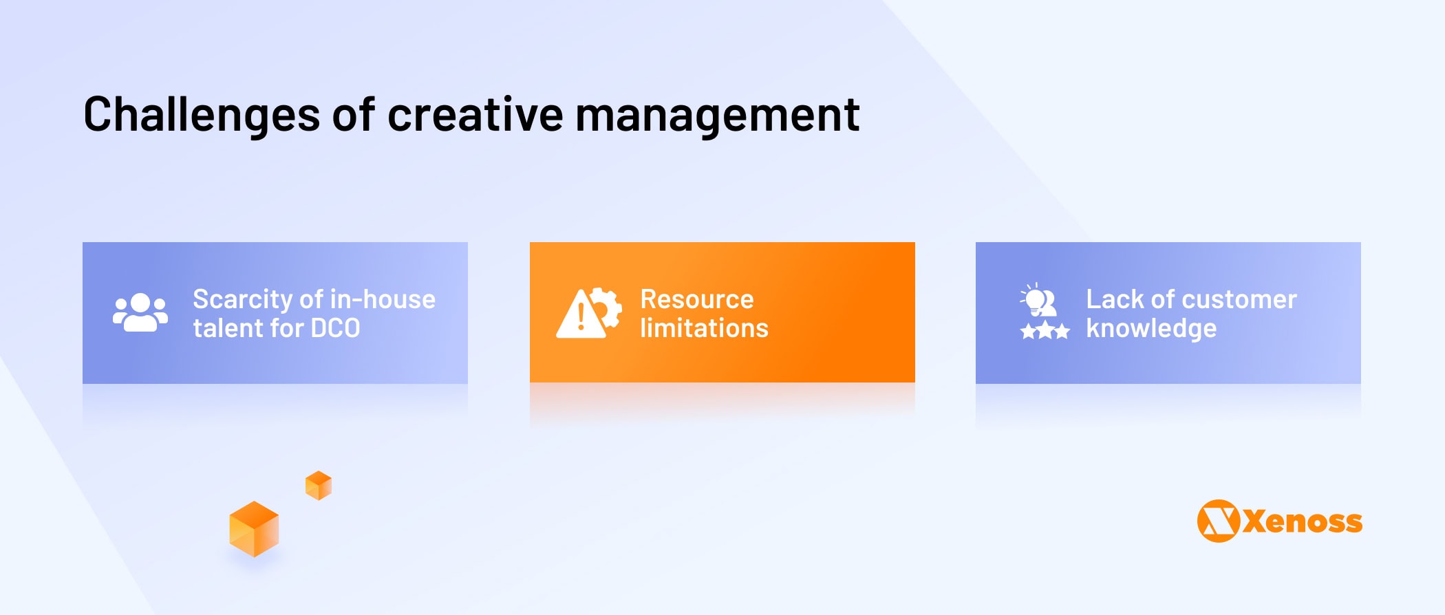 ad creative management challenges | Xenoss Blog