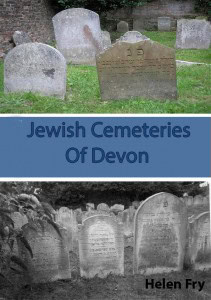 Jewish Cemeteries of Devon - Jacket cover