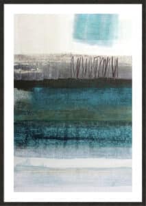 Sea Breeze I - 5cm White Border