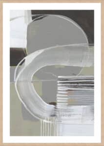 Arching Neutrals II - 5cm White Border Box Natural
