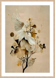 Treechild – Golden Seed - 5cm White Border Box Natural