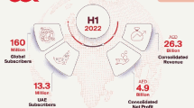e& reports consolidated net profit of AED 4.9 billion for H1 2022, up 2.5 percent
