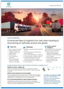 IoT enabled Fleet & logistics