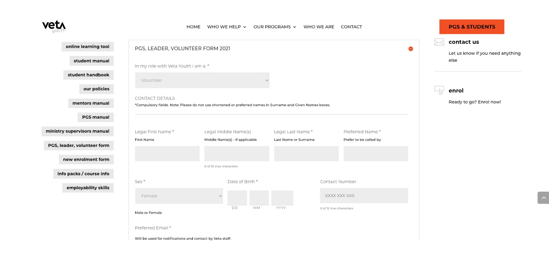 03-Veta-Youth-Website-Hiden-Forms