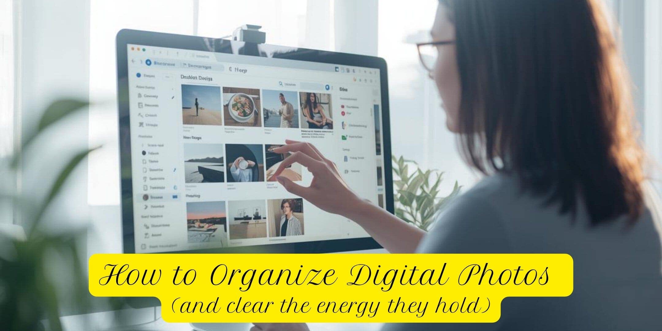 How to Organize Digital Photos and Clear the Energy They Hold
