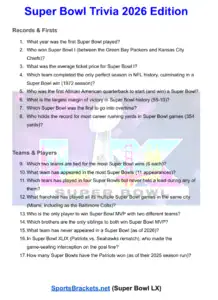 Read more about the article Super Bowl Trivia Questions & Answers: 40+ Brain-Teasers for Super Bowl LX (2026)