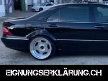 Felgen Gutachten Eignungserklärung Lorinser Mercedes
