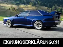 Gutachten Urquattro Felgen Eignungserklärung