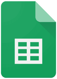 Google Sheets icon Google Sheets
