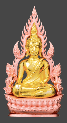 พระพุทธชินราช นาค ทอง หน้า