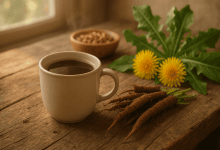 Herbal Dandelion Coffee and Roots