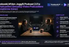 NotebookLM ve JoggAI ile Gerçekçi AI Video Podcast Üretimi