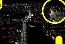 modernización del alumbrado en el G. Bonfil