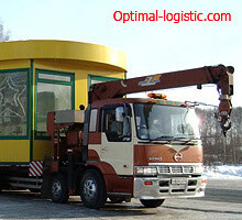 Перевозка киосков