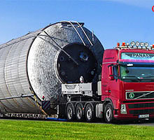 Transportation of oversized cargo from Europe