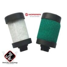 Ölfilter-Geruchsfilter (grün-weiss)