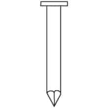Coilnägel drahtgebunden Aircraft 3,05 x 45 mm