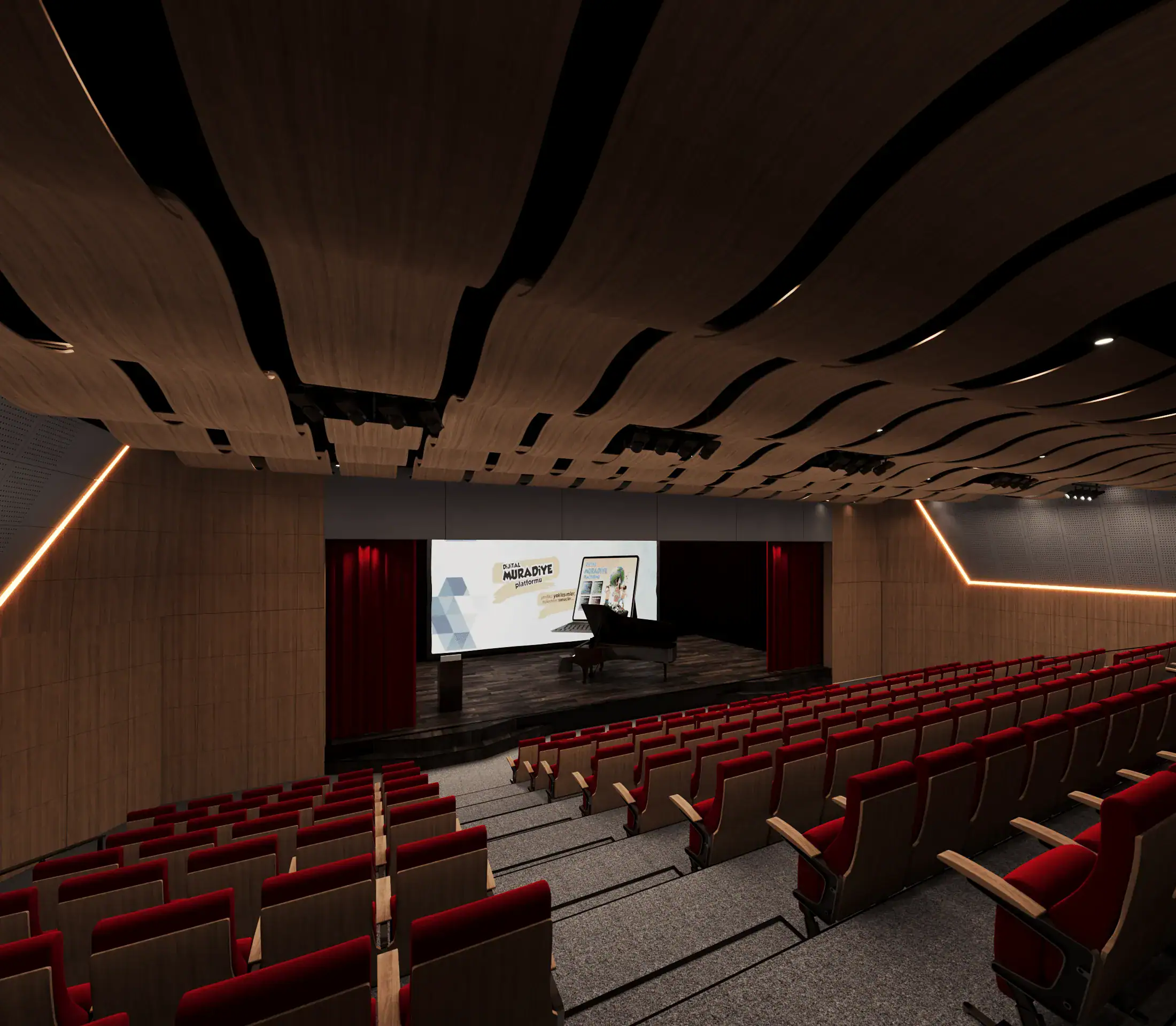 Ankara Muradiye Okulları Konferans Salonu Projesi