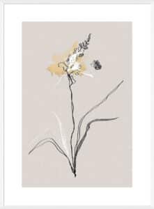 Summer Plant 1 - 10cm Mount Board