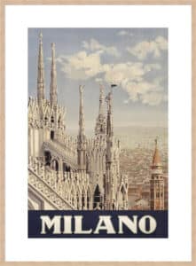 Milano - 10cm Mount Board Box Natural