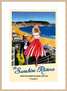 Sunshine Riviera - 10cm Mount Board Box Natural