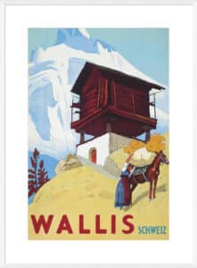 Switzerland - Lodge - 10cm Mount Board Box White