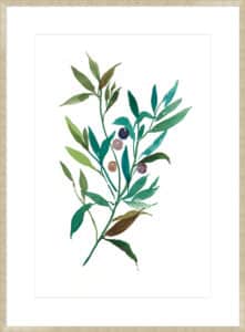 Olive I - 10cm Mount Board Sm. Box Champagne 