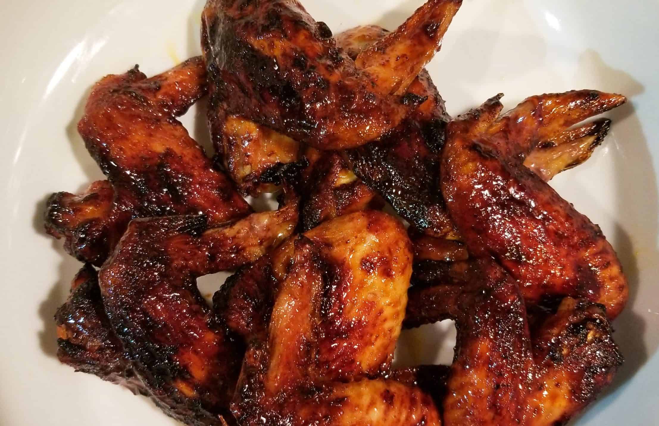 Sweet and Spicy Air Fryer Chicken Wings