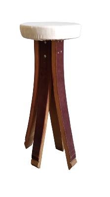 Tabouret De Bar En Douelles De Barrique – Image 3