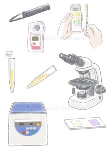 尿検査に使う検査機器