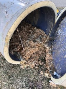 Inside water heater