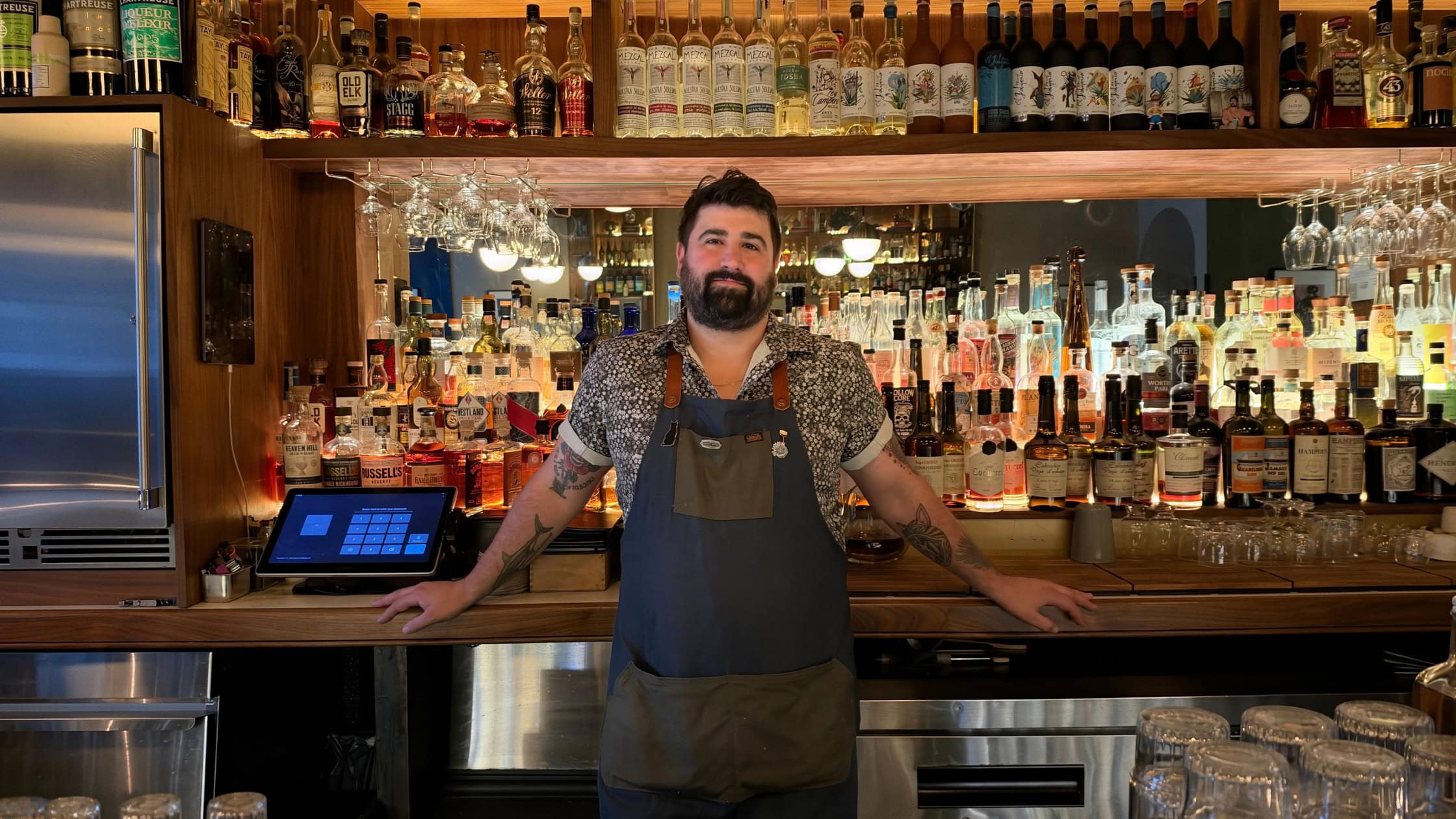 Mixologist Kyton Blair