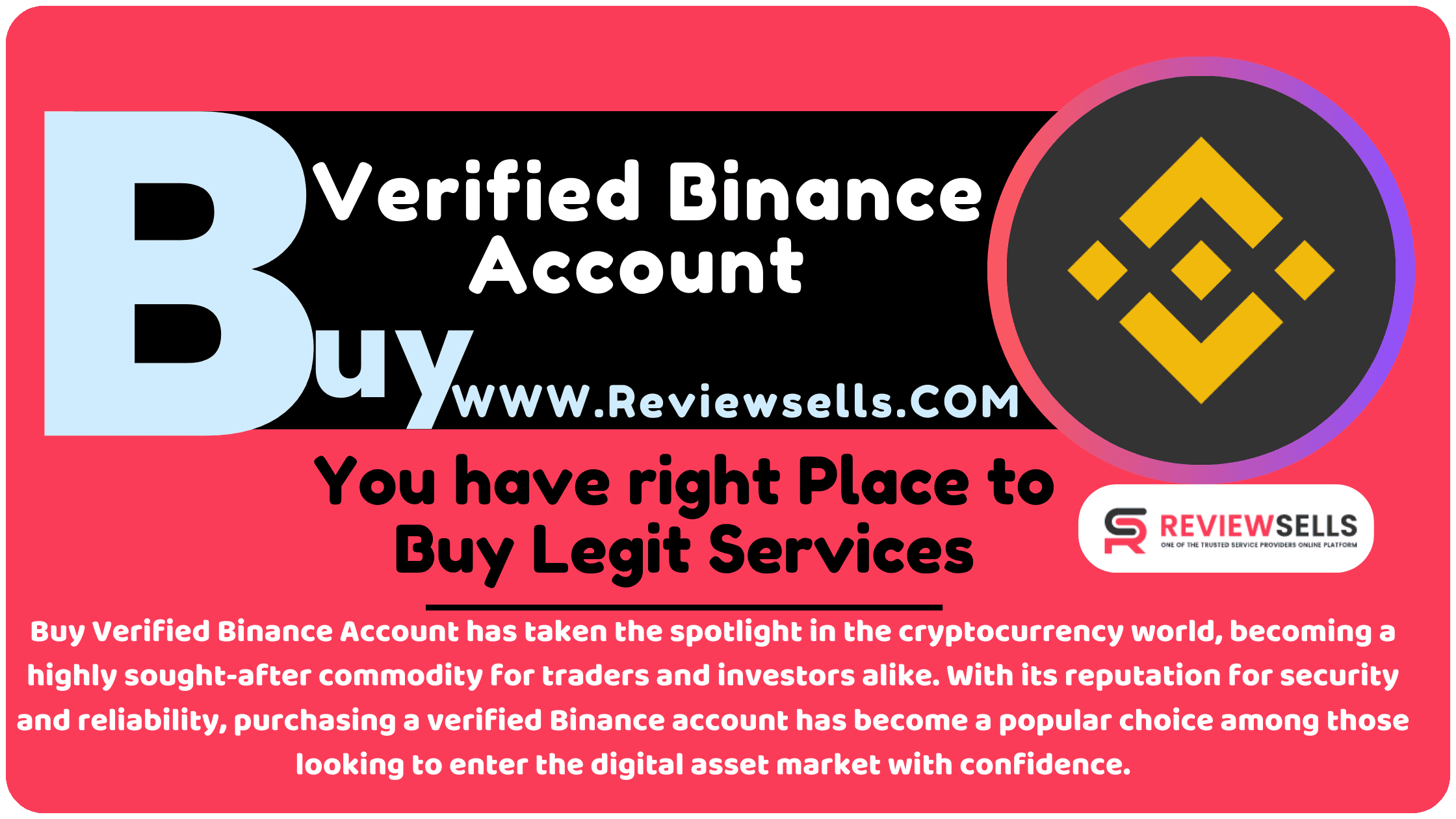 Buy Verified Binance Account