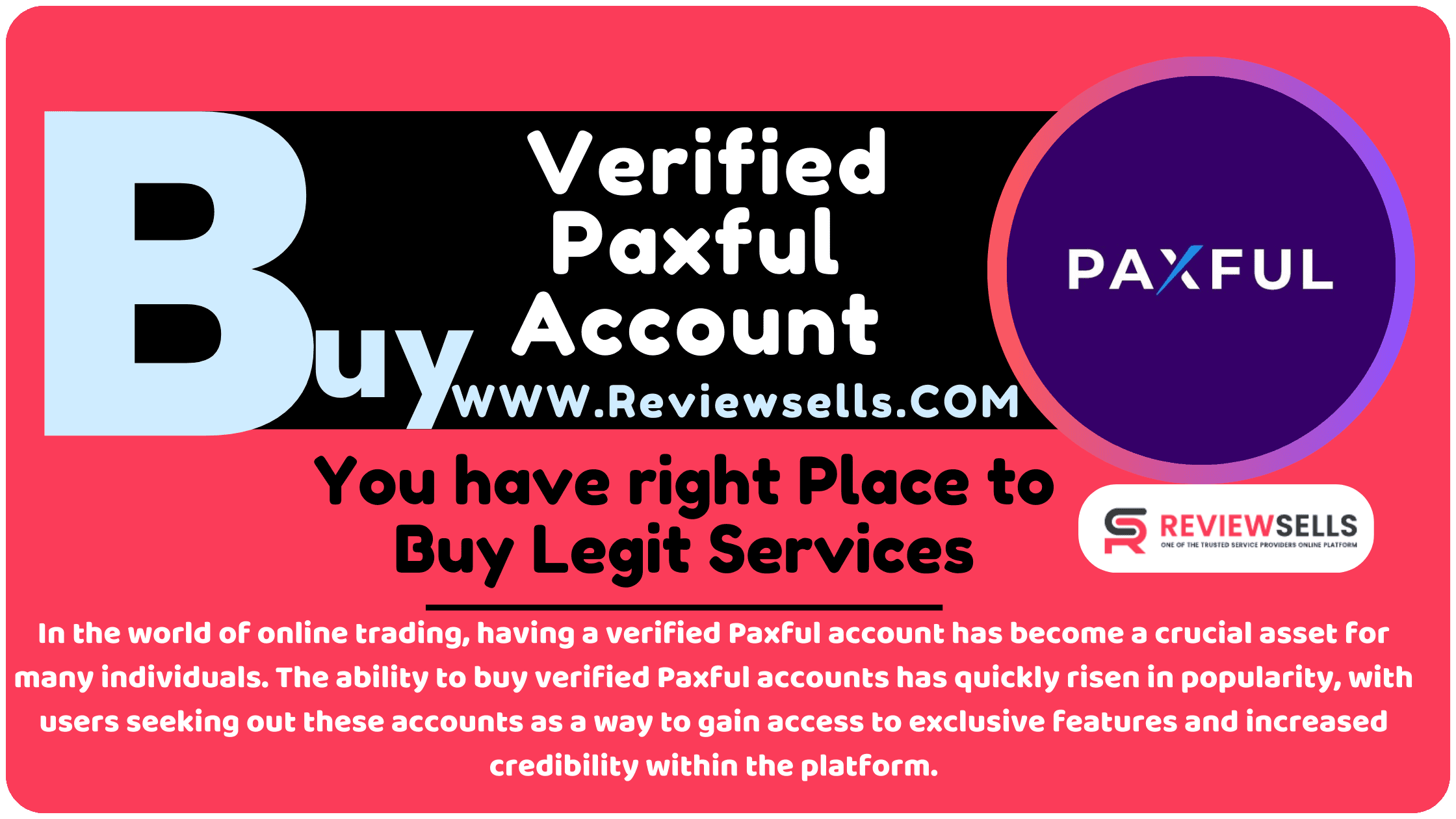 Buy Verified Paxful Account