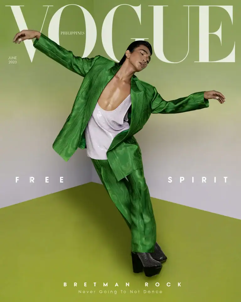 Fashion collection launch editorial cover placement example