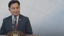 Menteri Koordinator Bidang Hukum, Hak Asasi Manusia, Imigrasi, dan Pemasyarakatan (Menko Kumham Imipas) Yusril Ihza Mahendra. 