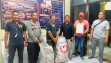 Polsek Bayongbong mengamankan seorang pria berinisial M (39), warga Kecamatan Kuta Blang, Kabupaten Bireuen, Aceh.