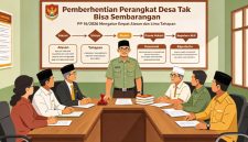 Kepala desa tidak memiliki kewenangan untuk memberhentikan perangkat desa secara sepihak tanpa alasan dan prosedur yang jelas. Poto. Ilustrasi. 